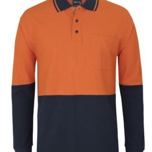6HVQL_ON_01 JB's HV L/S COTTON PIQUE TRAD POLO