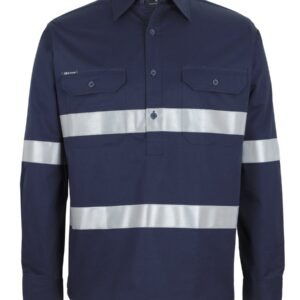 6HWCT_NX_01 JB's CLOSE FRONT L/S 150G W/SHIRT REFLECTIVE TAPE