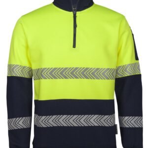 6HZS_EN_01 JB's HV 1/2 ZIP SEGMENTED TAPE FLEECY