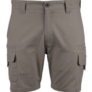 JB's MULTI POCKET STRETCH CANVAS SHORT TAUPE-77