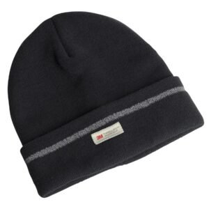 JB's REFLECTIVE BEANIE BLACK - HIGH PROFILE