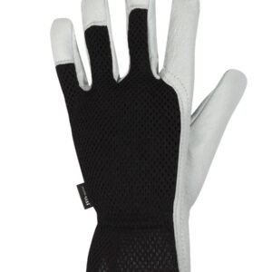 6WWGV_BX_01 JB's VENTED RIGGER GLOVE (12 PK) BLACK/NATURAL - S-07