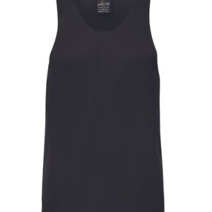 PODIUM POLY SINGLET BLACK-2XS