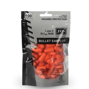 JB's BULLET SHAPED EARPLUG (100 PIECES)