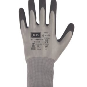 8R031_GB_01 JB's WATERPROOF DBL LATEX COATED GLOVE 5PK GREY/BLACK-S-07