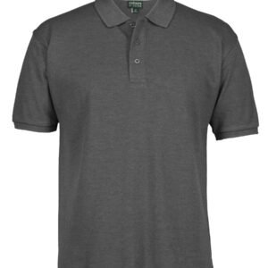S2MP_4_01 C of C PIQUE POLO CHARCOAL