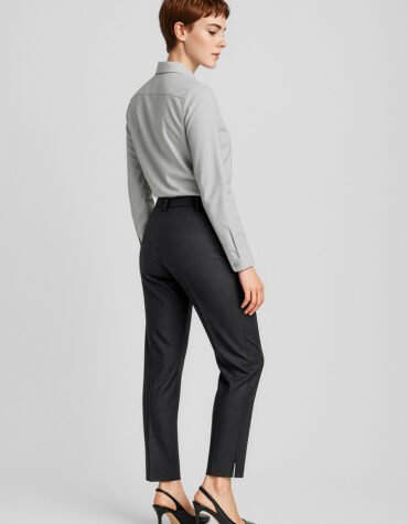 14017 - Womens Comfort Wool Stretch Slim Leg Pant