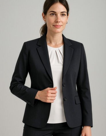 64012 - Womens Comfort Wool Stretch Longline Jacket