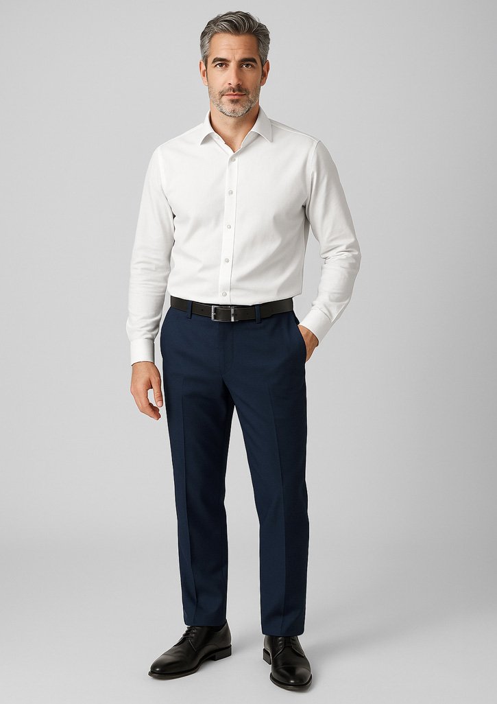 74014 - Mens Comfort Wool Stretch Adjustable Waist Pant