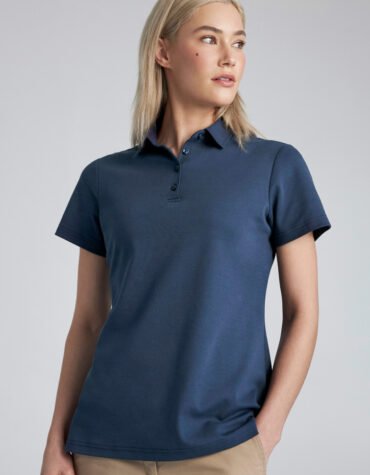 P515LS_Talent_MineralBlue_01_dGt59l3 P515LS - Womens Lotus Short Sleeve Polo