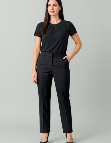 RGP404L_Talent_PencilBlack_01_YhjOqh7 RGP404L - Womens Renew Tapered Adjustable Waist Pant