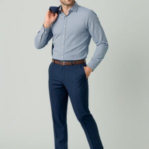 RGP407M - Mens Renew Slim Fit Flat Front Pant