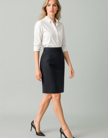 RGS403L_Talent_PencilBlack_01_SsVzMUA RGS403L - Womens Renew Functional Pencil Skirt