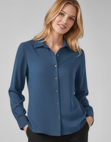 RU570LL_Talent_MineralBlue_01_R_YIX7BHB RU570LL - Womens Evelyn Long Sleeve Shirt