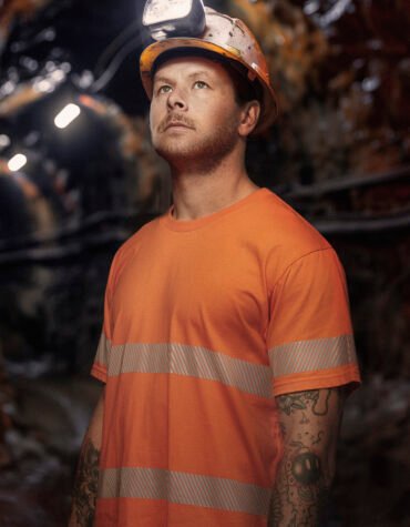 ZH510 - Mens Hi Vis Segmented Tape Cotton Tee
