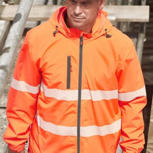 ZJ560_Talent_Orange_01_kXVYbb2 ZJ560 - Unisex Super Light Segmented Tape Packable Rain Jacket