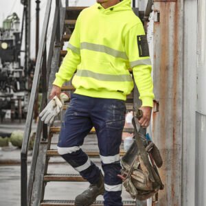 ZP935_Talent_Navy_01_nWYZtMf ZP935 - Mens Essential Stretch Taped Cargo Pant - Cuffed