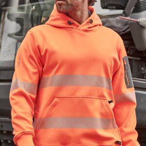 ZT867 - Unisex Streetworx Segmented Tape Water Resistant Hoodie