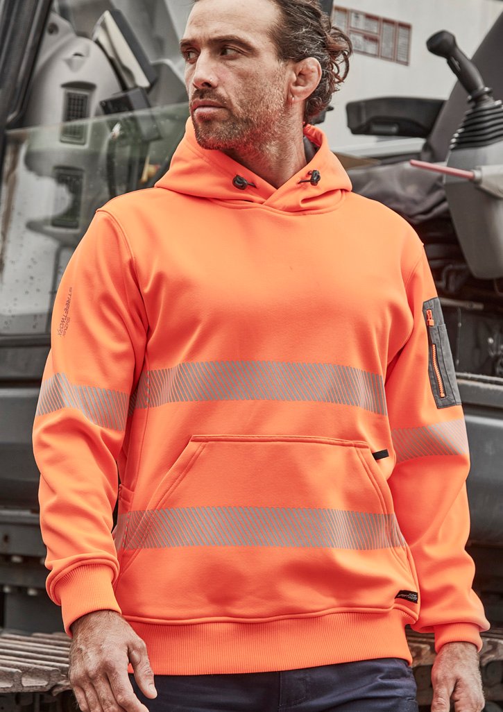 ZT867 - Unisex Streetworx Segmented Tape Water Resistant Hoodie