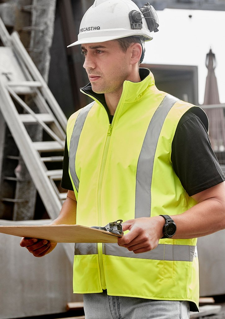 ZV228 - Unisex Hi Vis Waterproof Reversible Vest