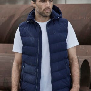ZV245 - Unisex Streetworx Hooded Puffer Vest