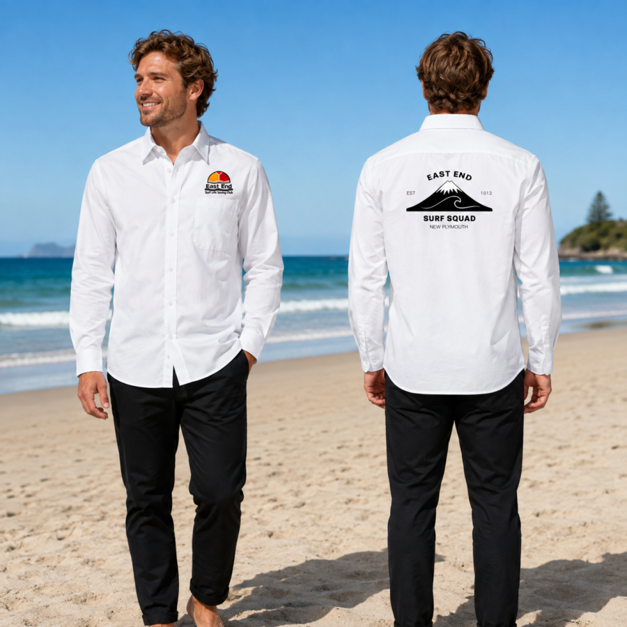 East End – Surf Squad - Long sleeved Collared Shirt