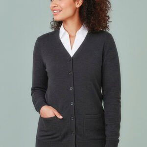 CK045LC_Talent_Charcoal_01_YmTVOxL CK045LC - Button Front Womens Knit Cardigan