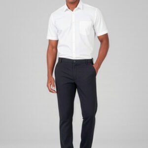 CL958ML - Comfort Waist Mens Flat Front Pant