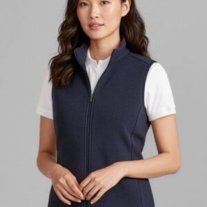 CO343LV_Talent_NavyMarle_01_RuoCPAv CO343LV - Nova Womens Zip Front Vest
