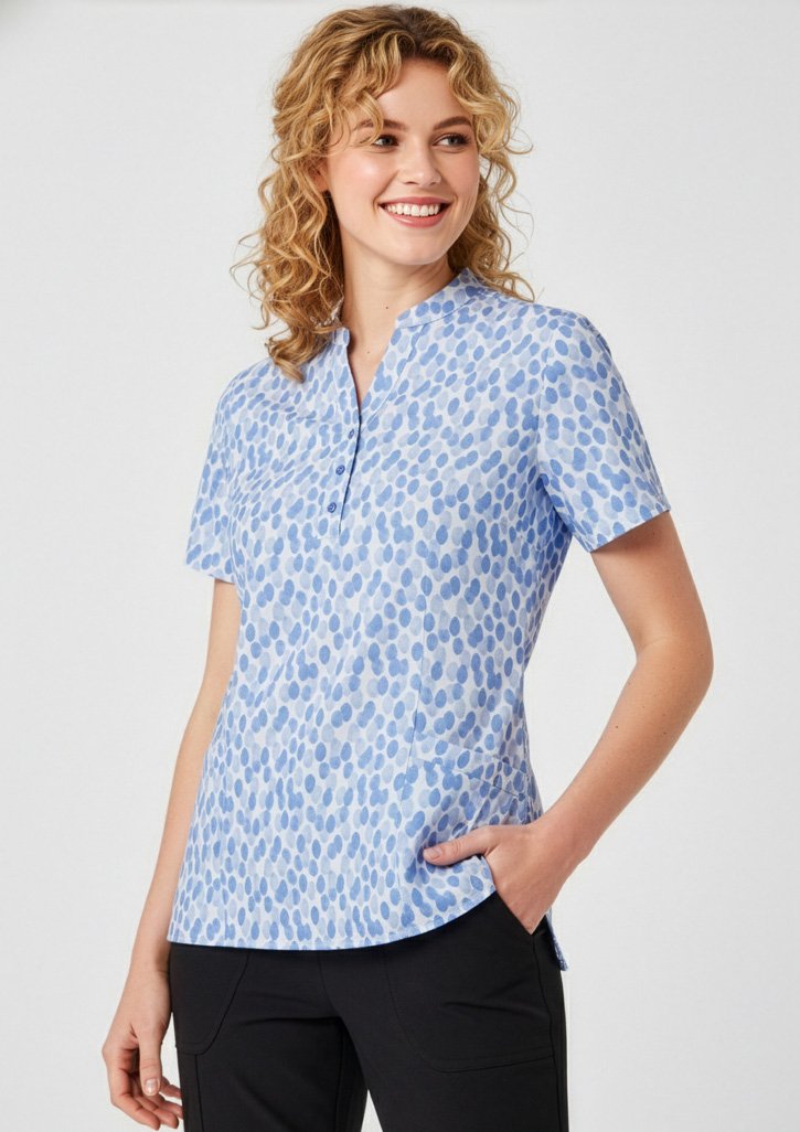 CS450LS - Florence Womens Stardust Print Tunic