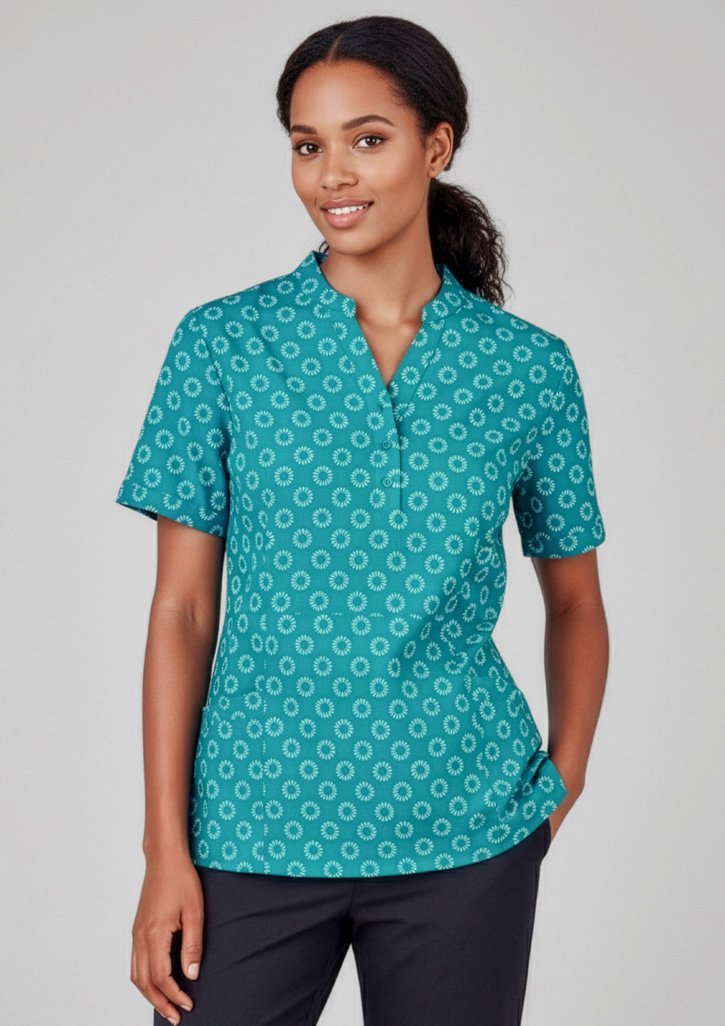 CS950LS - Florence Womens Daisy Print Tunic