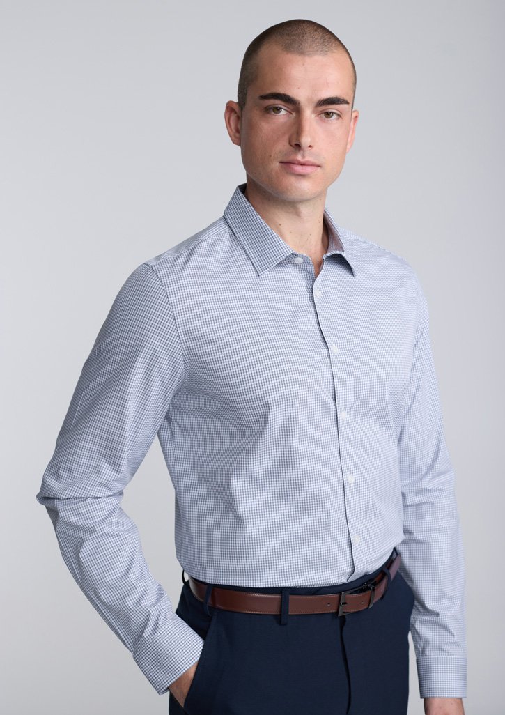S625M - Fitzroy Mens Slim Fit Long Sleeve Shirt