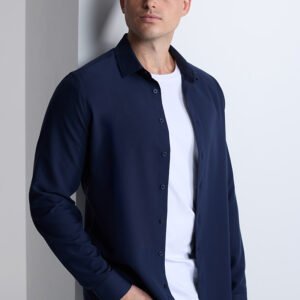 S629M_Talent_Navy_01 S629M - Quick Dry Movement Mens Long Sleeve Shirt