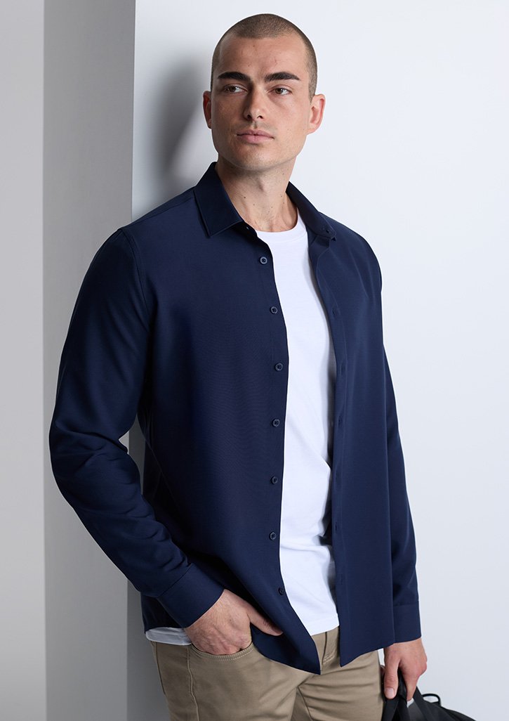S629M - Quick Dry Movement Mens Long Sleeve Shirt