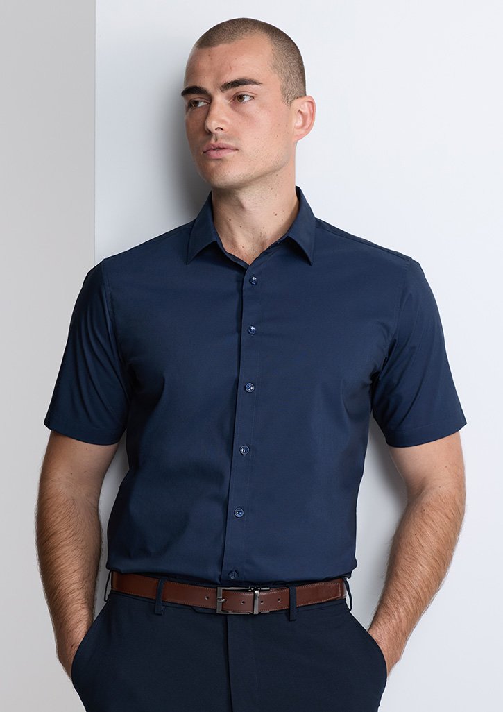 S635M - Fitzroy Mens Classic Fit Short Sleeve Shirt