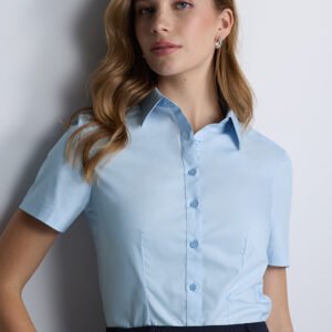 S635W_Talent_Sky_01 S635W - Fitzroy Womens Short Sleeve Shirt